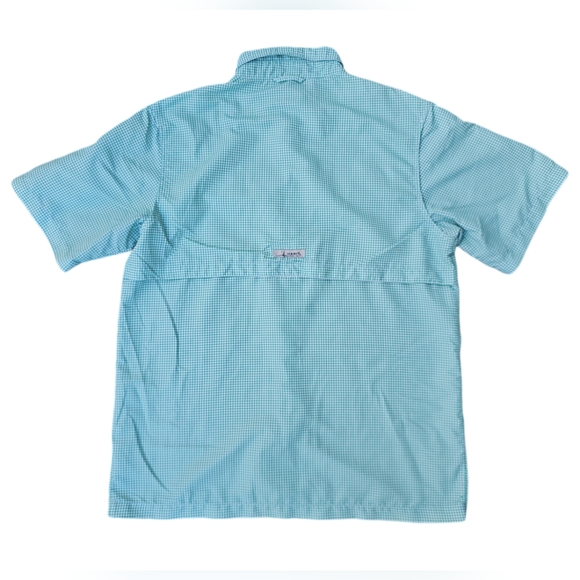 Habit Men's Fishing Short Sleeve Button-up Shirt Lot w/ 40+ Solar Factor Sz M - Picture 10 of 11